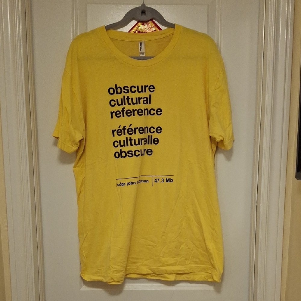 *$3/25 EXCLUSIVE No Frills x Judge John Hodgman Tshirt